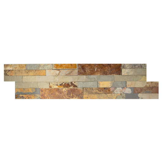SUNSET 6X24 SLATE LEDGER STONE  6.00 SF/BOX