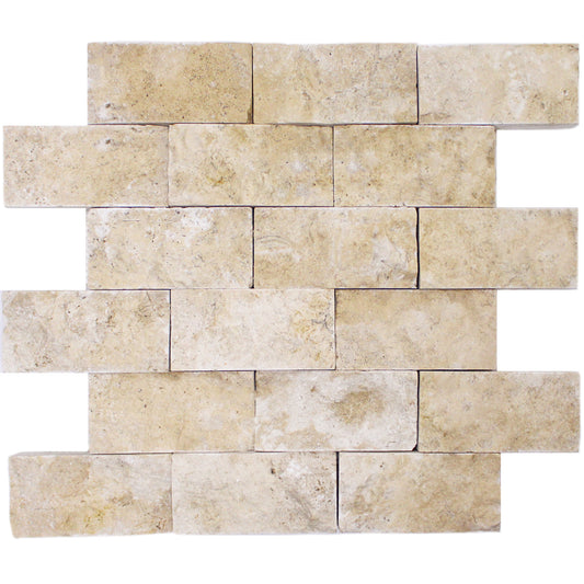 4X2 SPLIT FACE CLASSIC TRAVERTINE