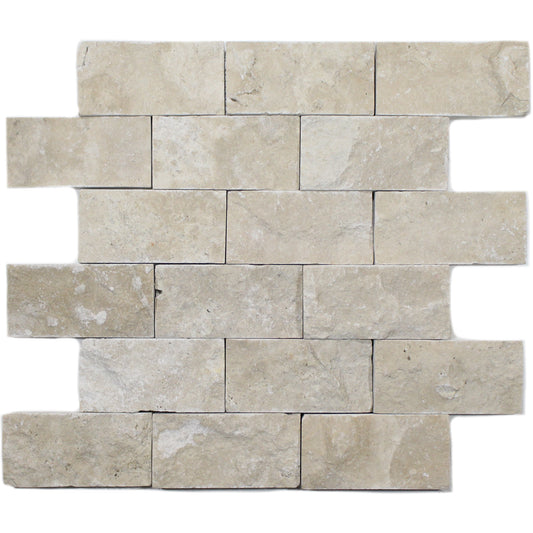 4X2 SPLIT FACE PAREDON TRAVERTINE
