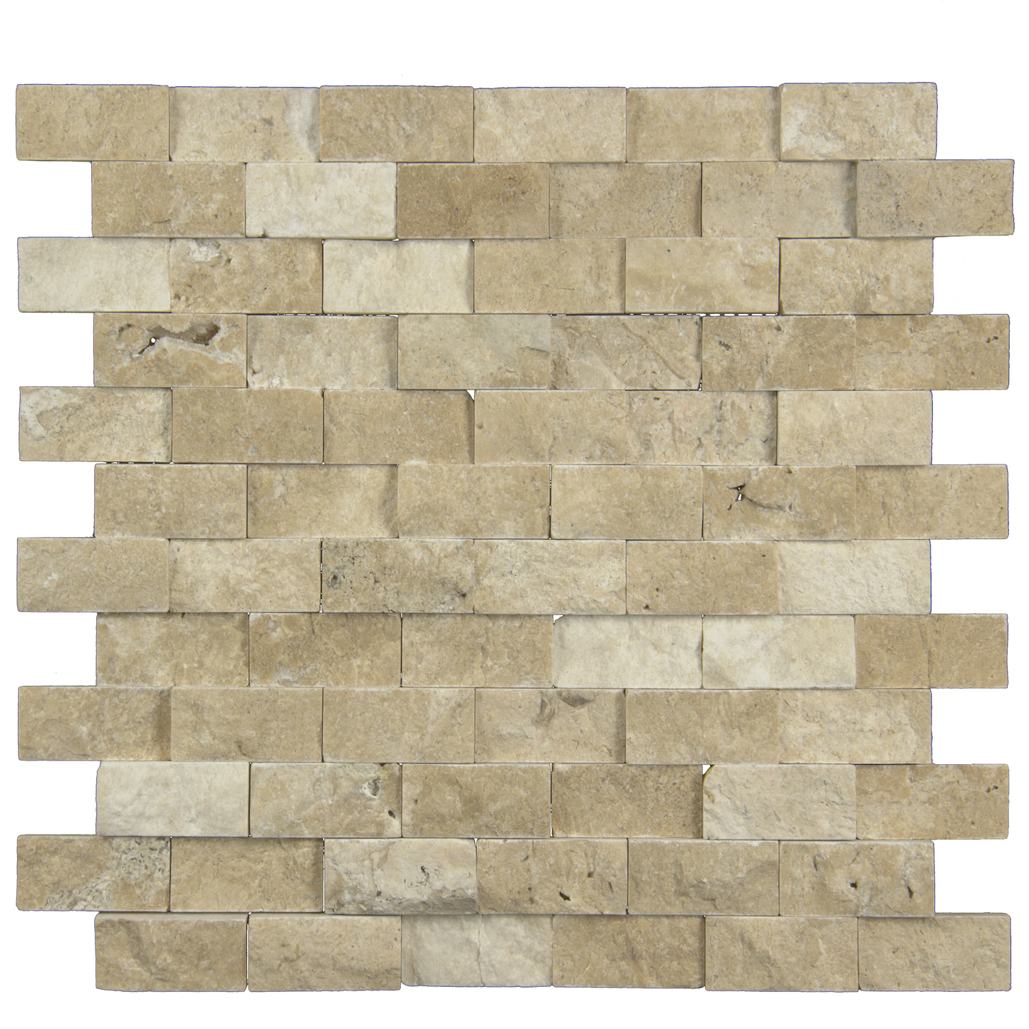 2X1 SPLIT FACE PAREDON TRAVERTINE