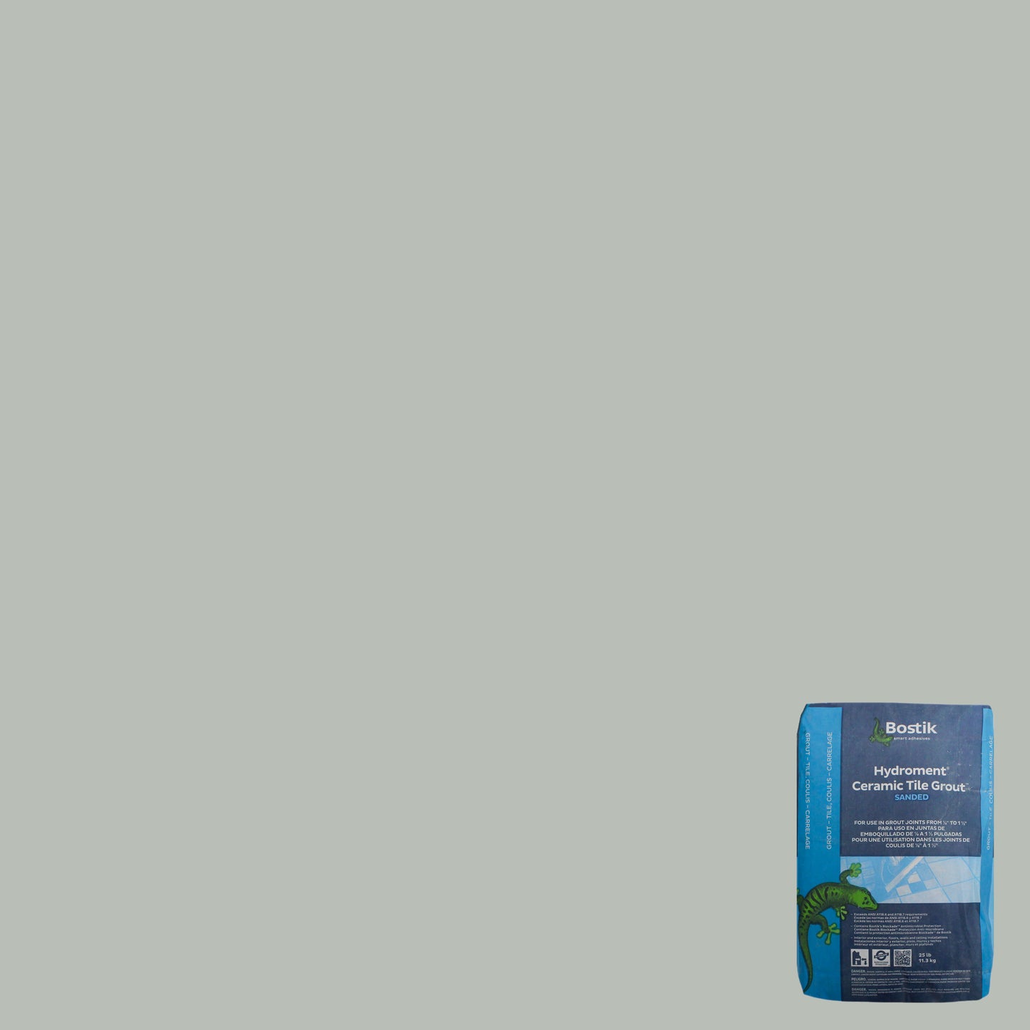 Bostik H168 Silver Bullet Hydroment Sanded Grout 25lbs