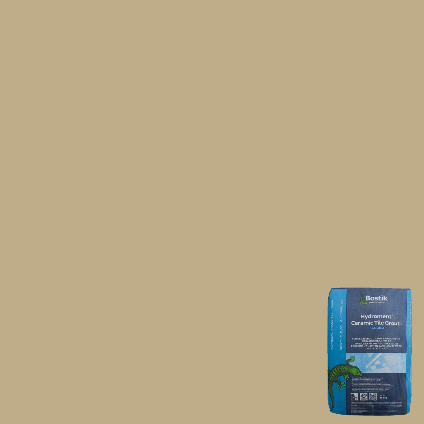 Bostik H189 Alabaster Hydroment Sanded Grout 25lbs