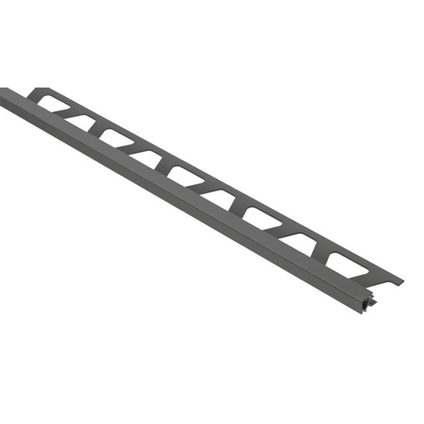 SCHLUTER PQ100G PVC QUADEC 3/8" GREY PROFILE