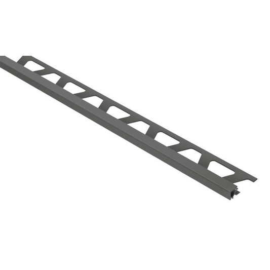 SCHLUTER PQ100G PVC QUADEC 3/8" GREY PROFILE