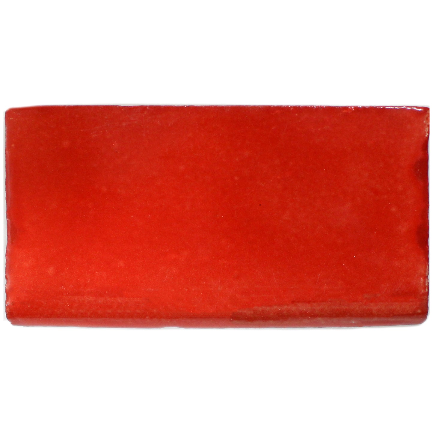 TALAVERA 2X4 ROJO BULLNOSE FLAT