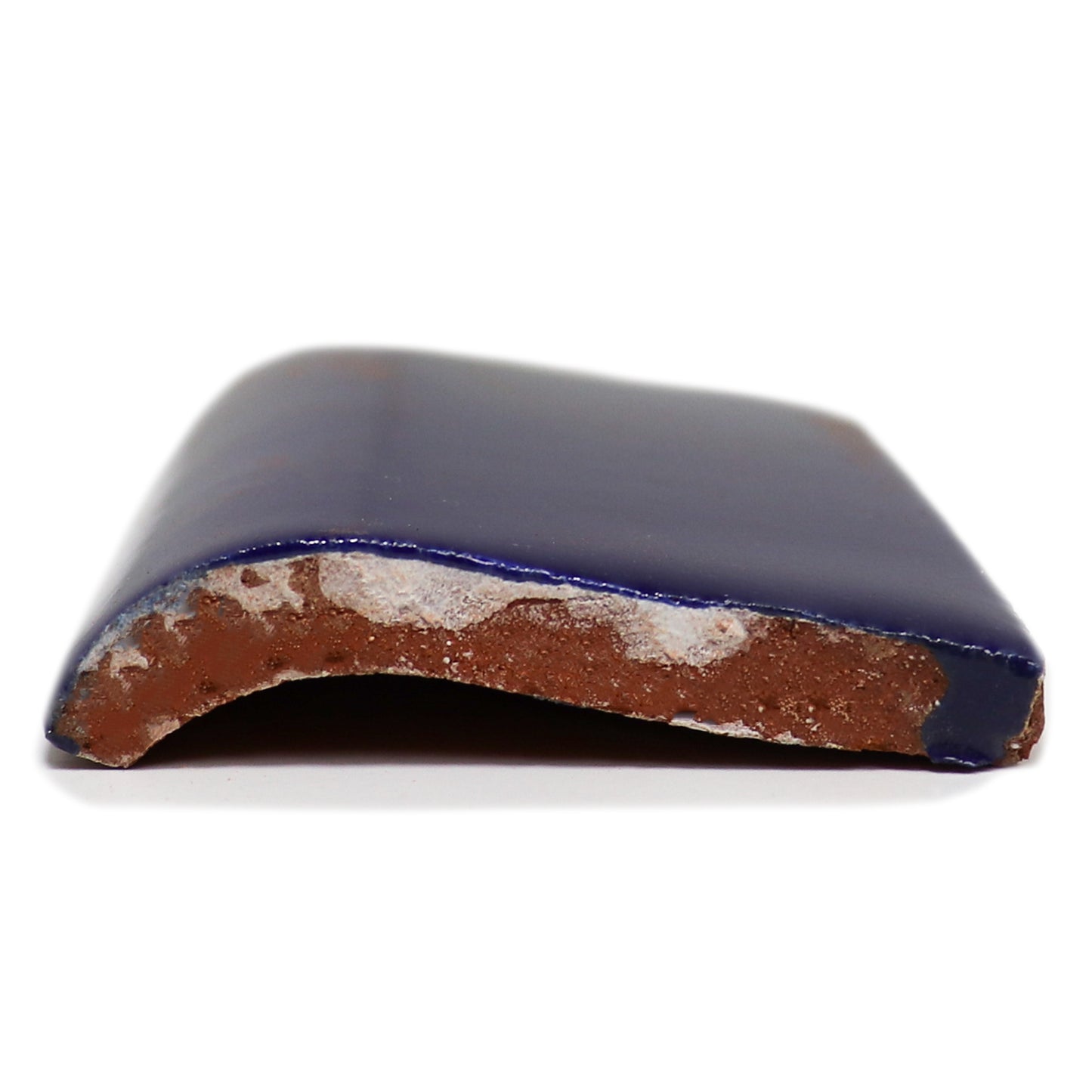 TALAVERA 2X4 AZUL COBALTO BULLNOSE ROUND