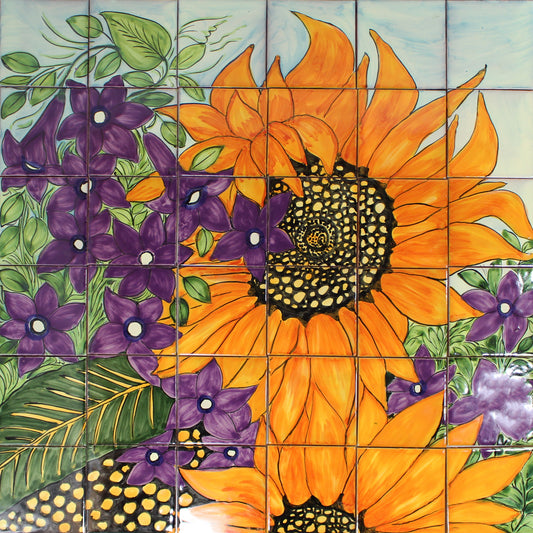 MURAL DE 36 PCS GIRASOL 4X4 TALAVERA
