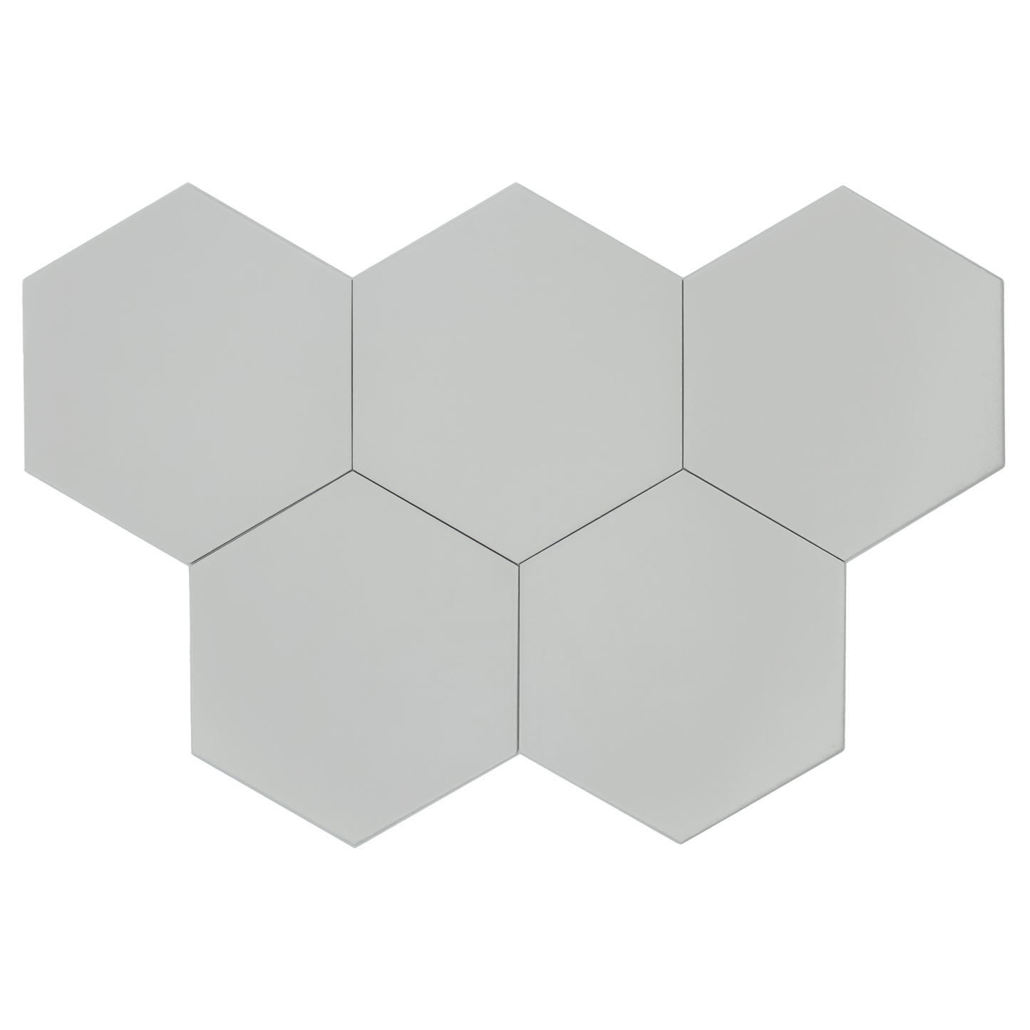 BENTON GREY HEXAGON 9X10 PRESSED PORCELAIN MATTE 9.08 SF/BOX