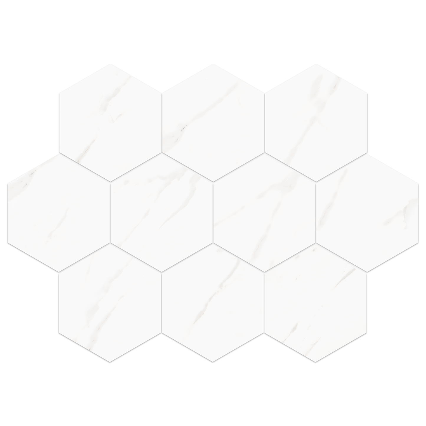 SAMPERI HEXAGON 9X10 PRESSED PORCELAIN MATTE 9.08 SF/BOX