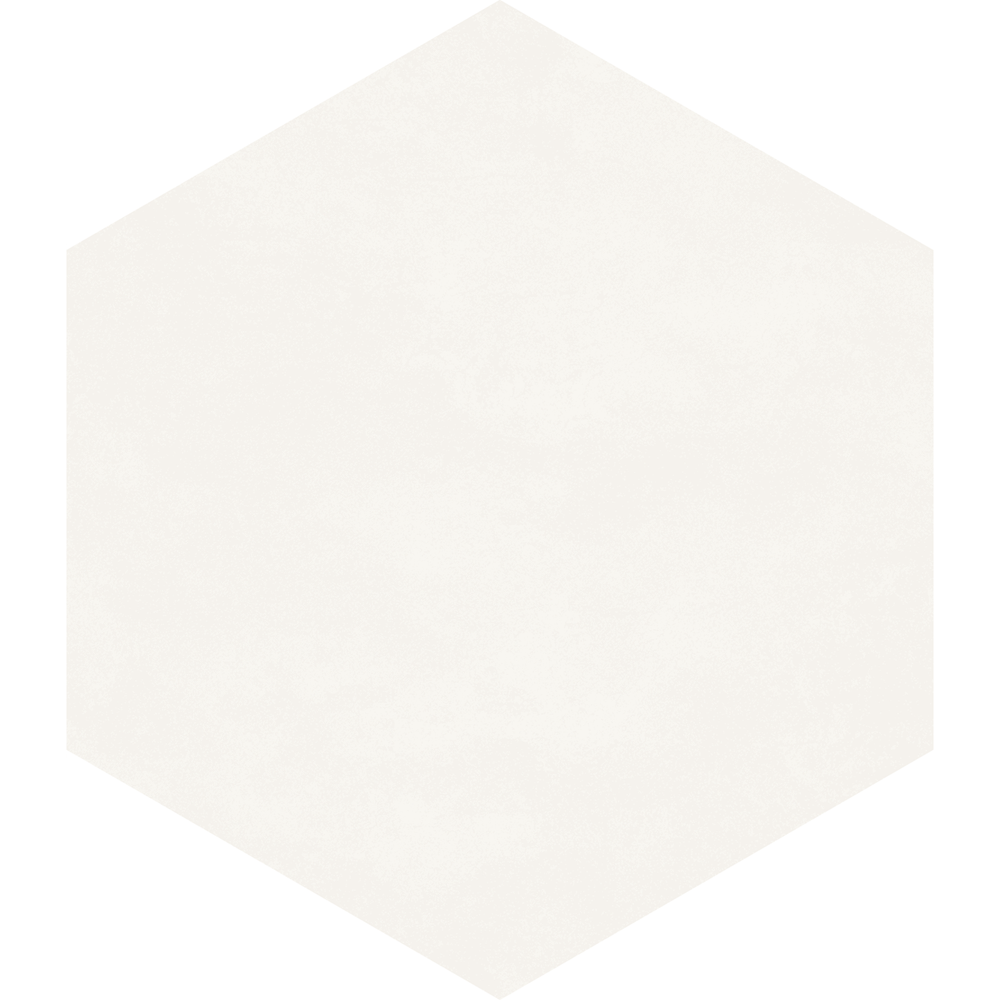 BENTON WHITE  HEXAGON 9X10 PRESSED PORCELAIN MATTE 9.08 SF/BOX