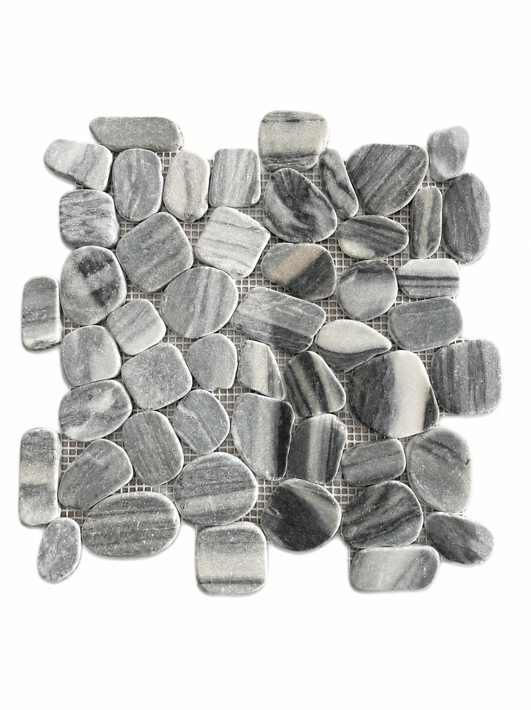 MIST GREY PEBBLE MOSAIC
