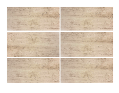 ELITE TRAVERTINE BROWN CARVING 24X48 PORCELAIN 15.50 SF/BOX