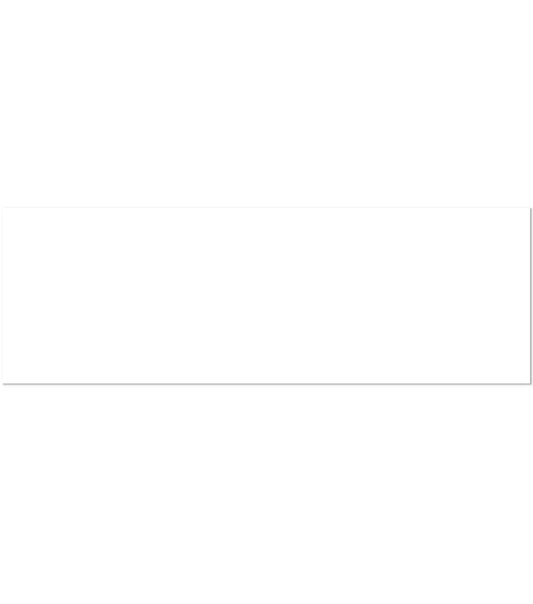 SOLID WHITE GLOSSY 12X36