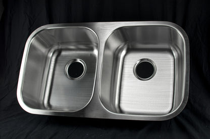 Bronx 50/50 Double Bowl Stainless Steel Sink 18 Ga.