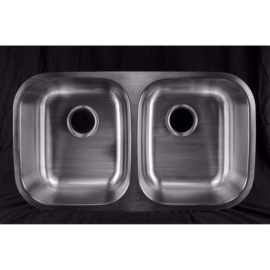 Bronx 50/50 Double Bowl Stainless Steel Sink 18 Ga.