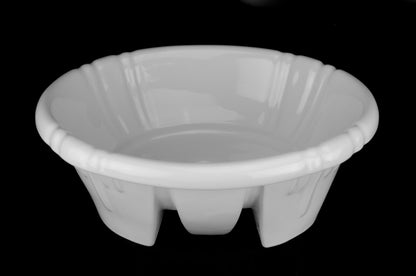 Bisque Tulip Drop-In Porcelain Sink