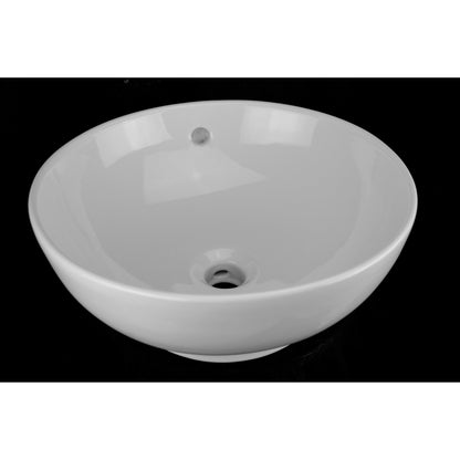 Bisque Mixer Vessel Porcelain Sink