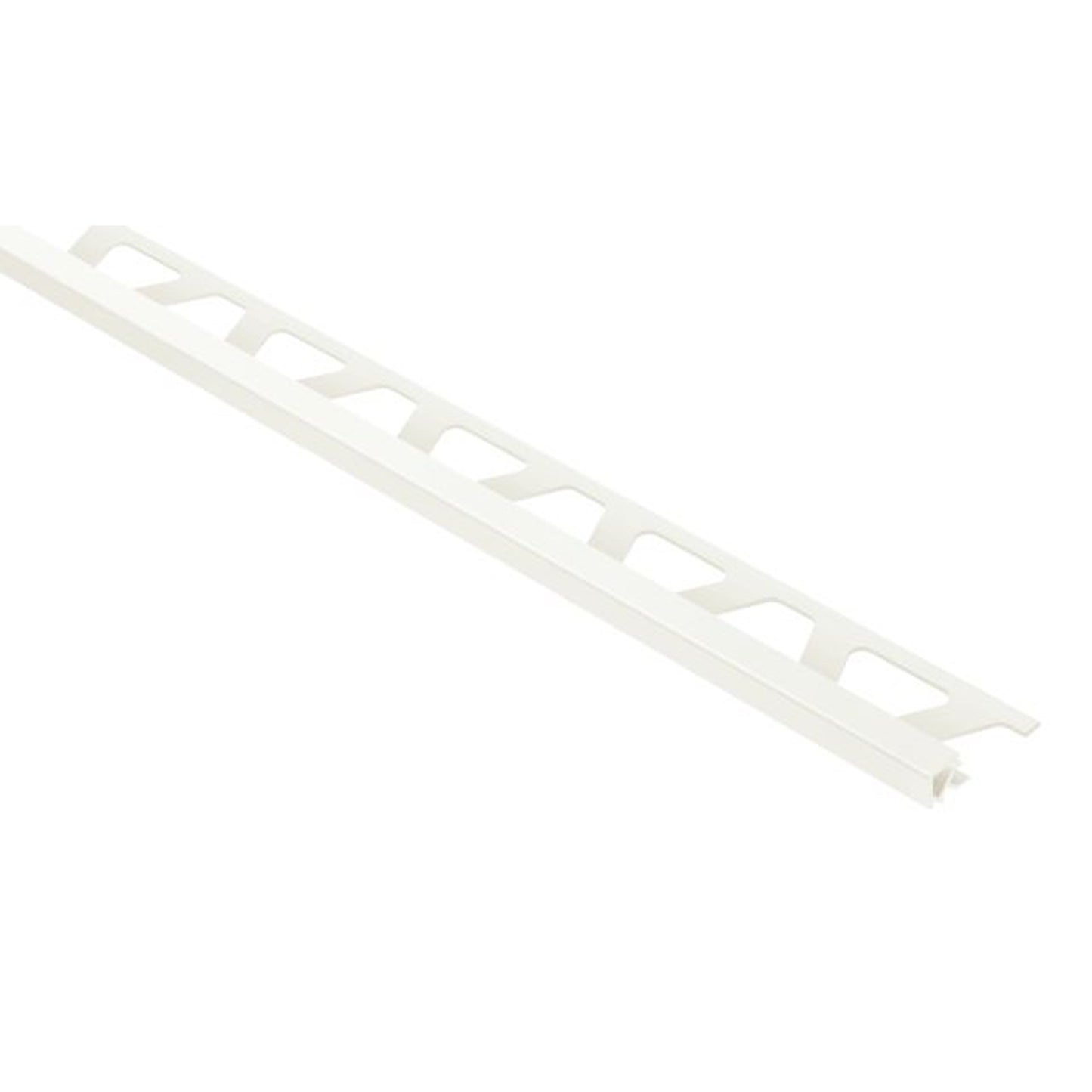 SCHLUTER PQ100W PVC QUADEC 3/8" WHITE PROFILE