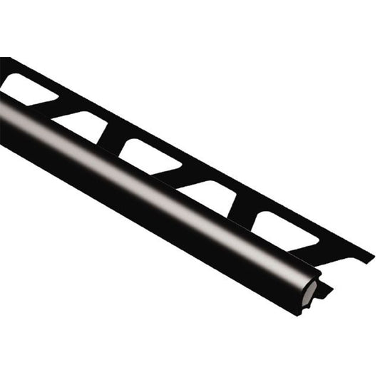 SCHLUTER PRO125GS PVC RONDEC 1/2" BLACK PROFILE