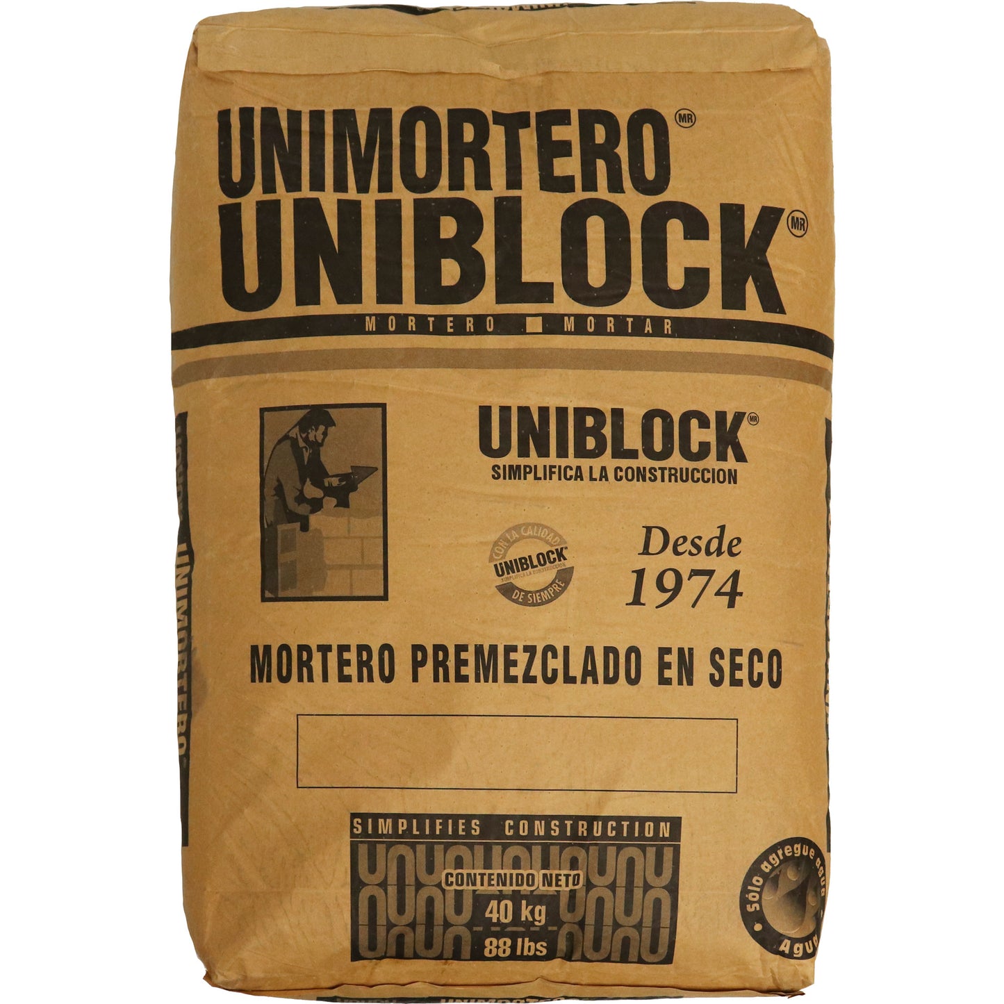 Uniblock Unimortero 88 Lbs.